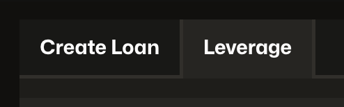Leverage tab interface